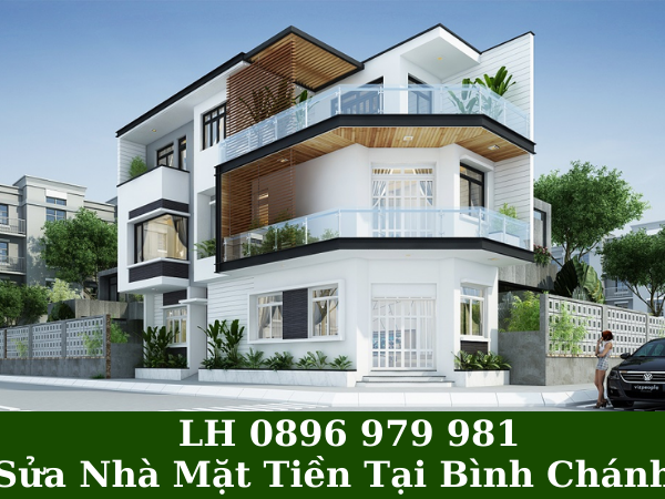 Sửa chữa nhà mặt tiền tại huyện Bình Chánh LH 0896.979.981